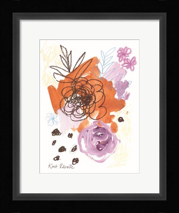 Framed Pretty as a Wildflower Print