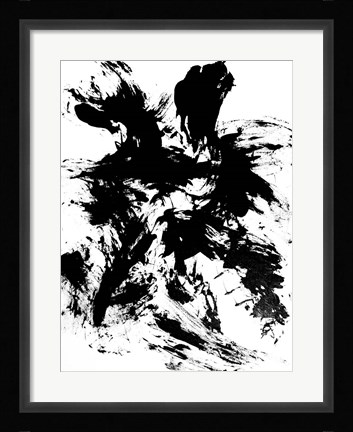 Framed Expressive Abstract II Print