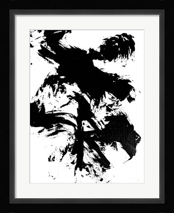 Framed Expressive Abstract III Print