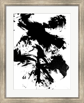 Framed Expressive Abstract III Print