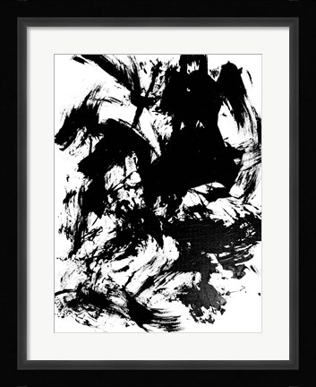 Framed Expressive Abstract IV Print
