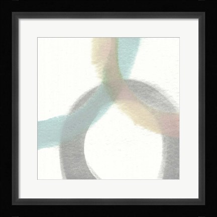 Framed Heavenly Circles II Print