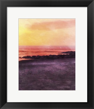 Framed Beachland II Print