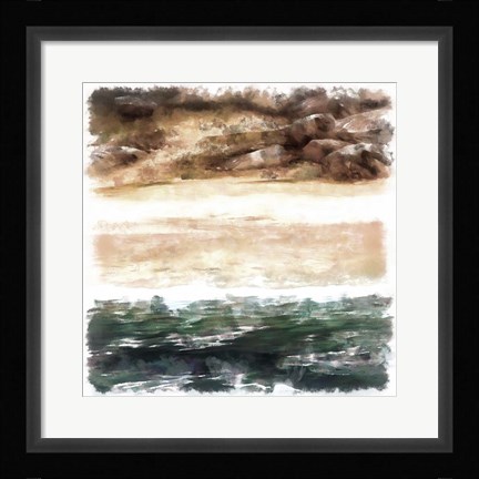 Framed Beachside I Print