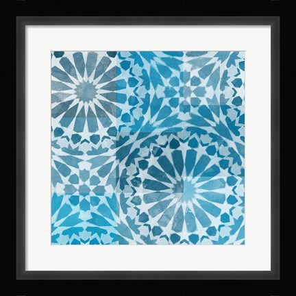 Framed Blue My Mind II Print