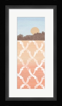 Framed To Sun Down Print