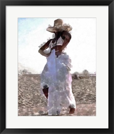 Framed Her Dance II Print