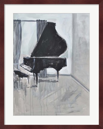 Framed Piano Blues II Print