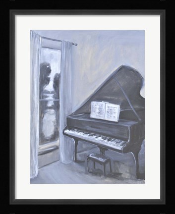 Framed Piano Blues IV Print