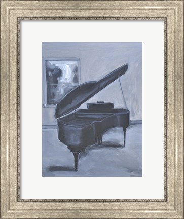 Framed Piano Blues V Print