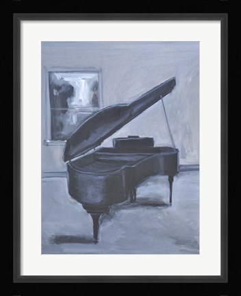 Framed Piano Blues V Print
