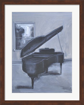 Framed Piano Blues V Print