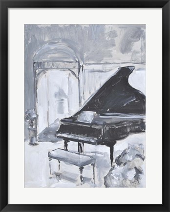 Framed Piano Blues VI Print