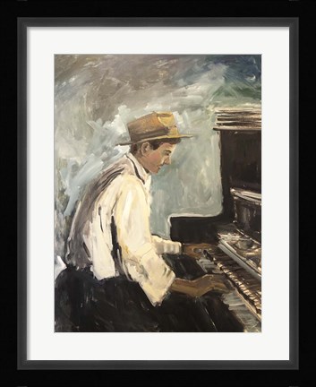 Framed Listen to the Music IV Print