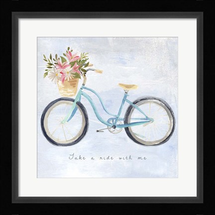 Framed Enjoy the Ride II Print
