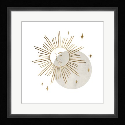 Framed Sun Goddess I Print