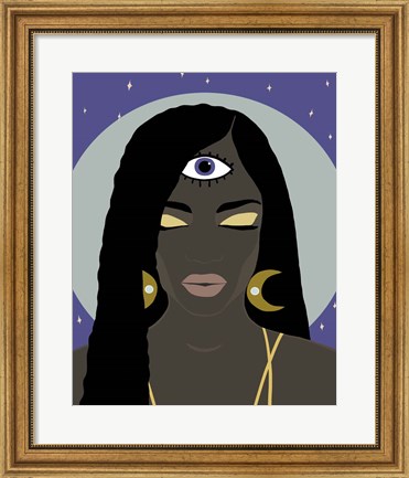 Framed Woman&#39;s Intuition II Print