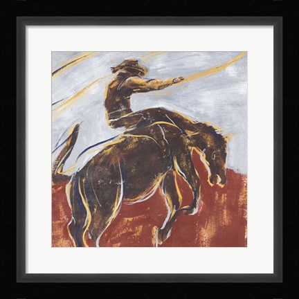 Framed Morning Roundup II Print