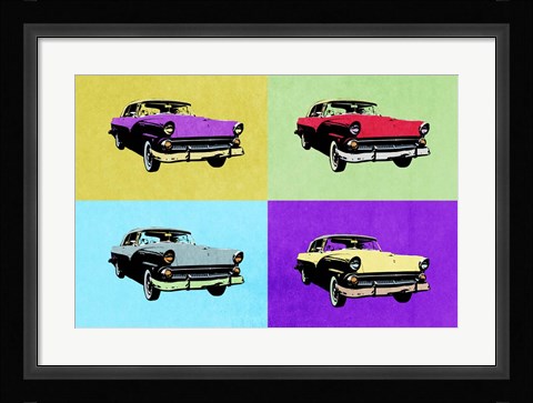 Framed Pop Art Classics I Print