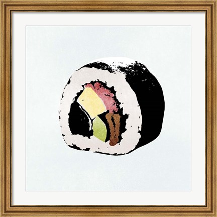 Framed Sushi Style I Print