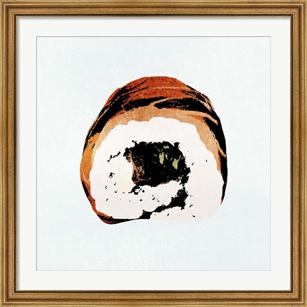 Framed Sushi Style VI Print