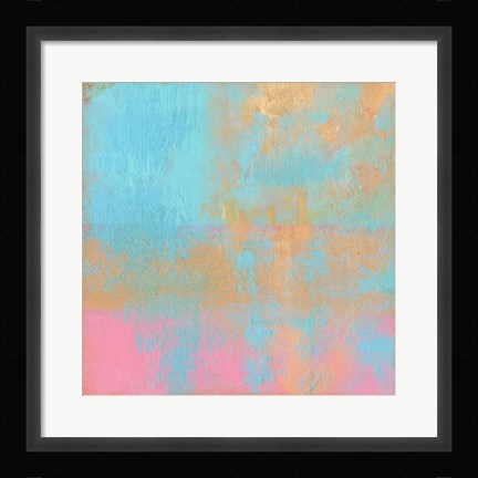 Framed Day Glow Pastel II Print