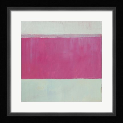 Framed Raspberry Mint II Print