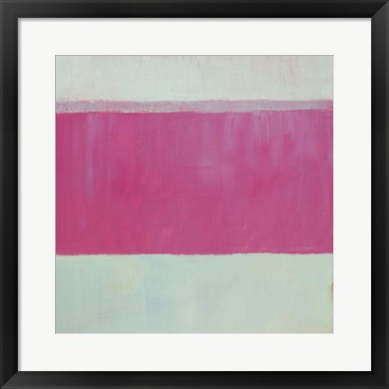 Framed Raspberry Mint II Print