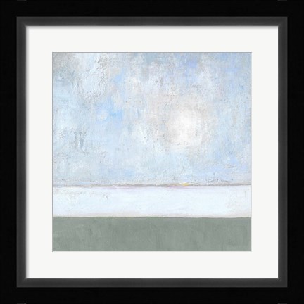 Framed Seagrass Mist II Print