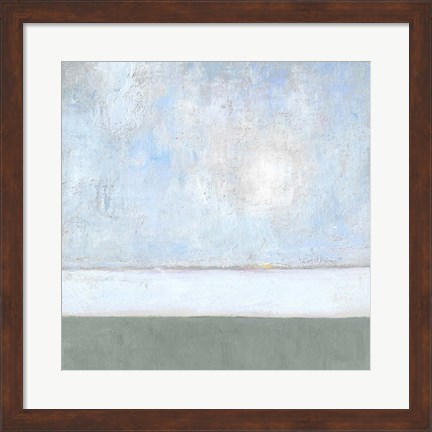 Framed Seagrass Mist II Print