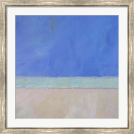 Framed Wintergreen Sea I Print
