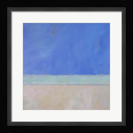 Framed Wintergreen Sea I Print