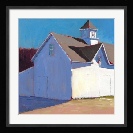 Framed Bucolic Structure III Print