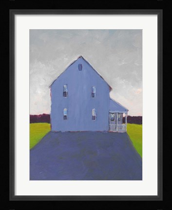 Framed Bucolic Structure IX Print