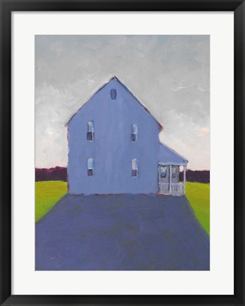 Framed Bucolic Structure IX Print