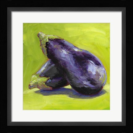 Framed Aubergine Print