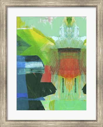Framed Abstract Punch I Print