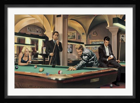 Framed Game of Fate Print