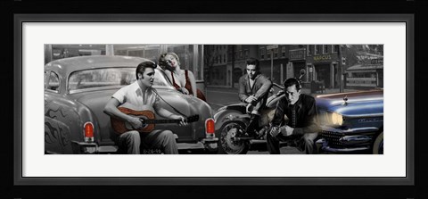 Framed Legendary Crossroads Print