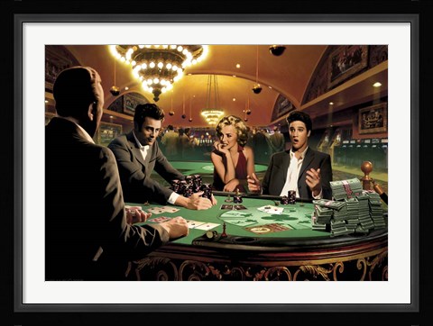 Framed Royal Flush Print