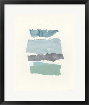 Framed Seaside Color Study II Print