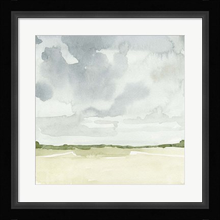Framed Field After Rain II Print