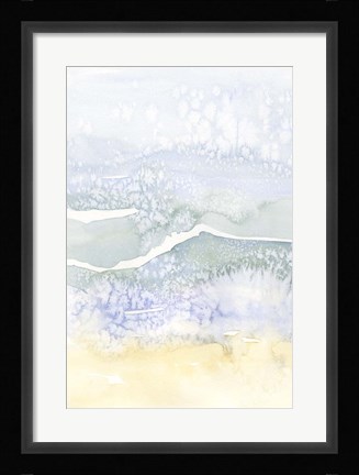 Framed Salty Seaside II Print