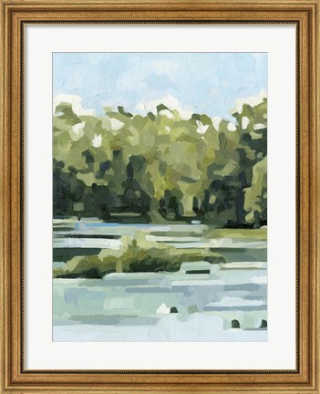 Framed River Day I Print