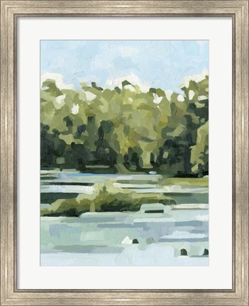 Framed River Day I Print