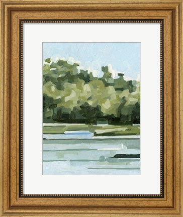 Framed River Day III Print