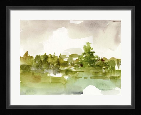 Framed Morning Retreat II Print