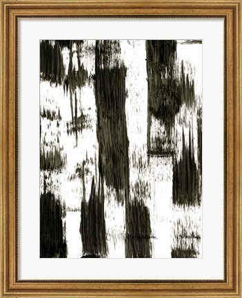 Framed Dynamic Bamboo I Print