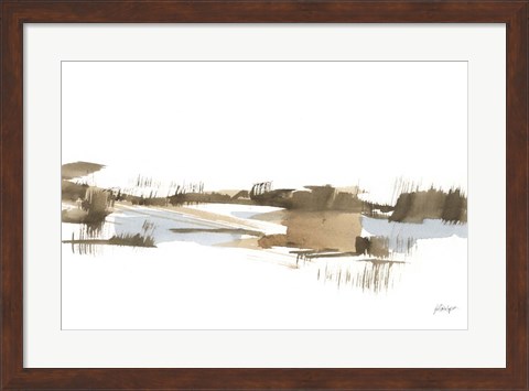 Framed Natural Shoreline III Print