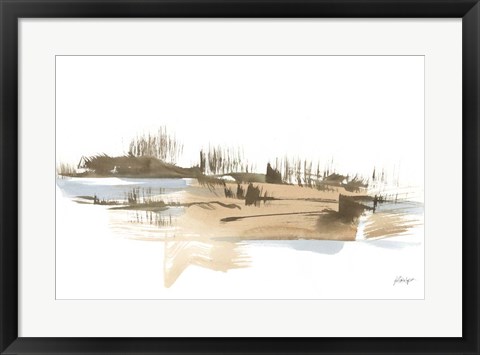 Framed Natural Shoreline IV Print